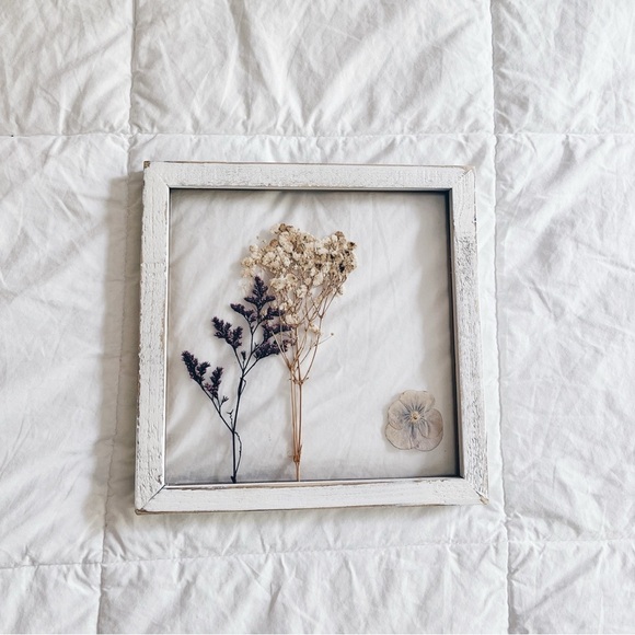 Michaels Other - Dried Flower Wall Art 8x8”